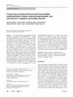 Research paper thumbnail of Unexpected association between joint hypermobility syndrome/Ehlers–Danlos syndrome hypermobility type and obsessive–compulsive personality disorder