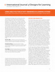 Research paper thumbnail of Using Analytics for Activity Awareness in Learning Systems