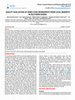 Research paper thumbnail of Quality evaluation of dried food ingredients from local markets In Southern Ghana