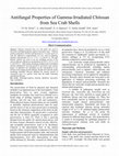 Research paper thumbnail of Antifungal Properties of Gamma-Irradiated Chitosan from Sea Crab Shells