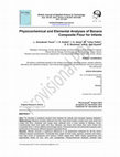 Research paper thumbnail of Physicochemical and Elemental Analyses of Banana Composite Flour for Infants