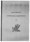 Research paper thumbnail of "Henri Jonquieres (1895-1975). L'aventure d'un éditeur parisien",  Documents d'histoire parisienne, Institut d'Histoire de Paris, n°12, 2011