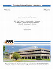 Research paper thumbnail of NCSX Vacuum Vessel Fabrication