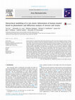 Research paper thumbnail of Hierarchical modelling of in situ elastic deformation of human enamel based on photoelastic and diffraction analysis of stresses and strains