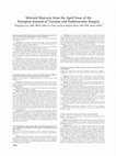 Research paper thumbnail of Synchronous Carotid Endarterectomy and Off-pump Coronary Bypass: An Updated, Systematic Review of Early Outcomes