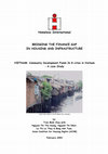 Research paper thumbnail of Bridging the finance gap in housing and infrastructure. Vietnam: Community Development Funds In 8 cities in Vietnam - A case study