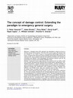 Research paper thumbnail of The Concept of Damage Control: Extending the Paradigm to Emergency General Surgery