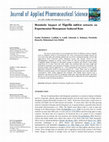 Research paper thumbnail of Metabolic impact of nigella sativa extracts on experimental menopause induced rats