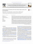 Research paper thumbnail of Characterization of seismicity at Mt. Etna volcano (Italy) by inter-event time distribution