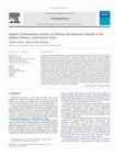 Research paper thumbnail of Analysis of deformation structures in Pliocene and Quaternary deposits of the Hyblean Plateaux (south-eastern Sicily)