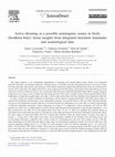 Research paper thumbnail of Active thrusting as a possible seismogenic source in Sicily (Southern Italy): some insights from integrated structural-kinematic and seismological data