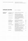 Research paper thumbnail of Affektive Dynamiken von Bildern in Zeiten von Social Media. Bildzeugenschaften aus Ägypten, 2010–2013, in: Kritische Berichte, Jg. 44, H. 1, 2016, S. 72-85.