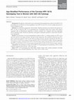 Research paper thumbnail of Age-stratified performance of the Cervista HPV 16/18 genotyping test in women with ASC-US cytology