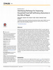 Research paper thumbnail of Identifying Pathways for Improving Household Food Self-Sufficiency Outcomes in the Hills of Nepal