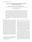 Research paper thumbnail of Sequence diversity, reproductive isolation and species concepts in Saccharomyces