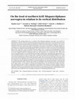 Research paper thumbnail of On the food of northern krill Meganyctiphanes norvegica in relation to its vertical distribution