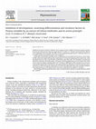 Research paper thumbnail of Inhibition of development, swarming differentiation and virulence factors in Proteus mirabilis by an extract of Lithrea molleoides and its active principle (Z,Z)-5-(trideca-4’,7’-dienyl)-resorcinol