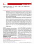 Research paper thumbnail of Cardiomyocyte culture — an update on the in vitro cardiovascular model and future challenges