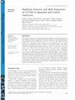 Research paper thumbnail of Haplotype structure and allele frequencies of CYP2B6 in Spaniards and Central Americans