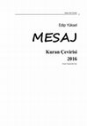 Research paper thumbnail of Mesaj-Kur'an Çevirisi