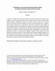 Research paper thumbnail of Participation in the Community Rating System of NFIP: An Empirical Analysis of North Carolina Counties