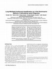 Research paper thumbnail of Loop-Mediated Isothermal Amplification as a Fast Noninvasive Method of Helicobacter pylori Diagnosis