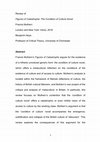 Research paper thumbnail of Review of Figures of Catastrophe: The Condition of Culture Novel, Francis Mulhern (London and New York: Verso, 2016)