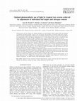 Research paper thumbnail of Optimal photosynthetic use of light by tropical tree crowns achieved by adjustment of individual leaf angles and nitrogen content