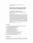 Research paper thumbnail of Regional Effects of Climate Change on Hydrology and Water Resources