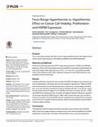 Research paper thumbnail of Fever-Range Hyperthermia vs. Hypothermia Effect on Cancer Cell Viability, Proliferation and HSP90 Expression