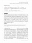 Research paper thumbnail of Merkle tree-based wormhole attack avoidance mechanism in low power and lossy network based networks