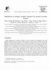 Research paper thumbnail of Regulation of antigen receptor function by protein tyrosine kinases