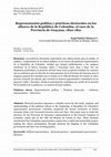 Research paper thumbnail of "Representación política y prácticas electorales en los albores de la República de Colombia: el caso de la Provincia de Guayana, 1820-1821", en Claves. Revista de Historia, n° 2, 2016, Facultad de Humanidades y Ciencias de la Educación, Universidad de la República, Uruguay