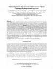 Research paper thumbnail of Relationship between Non-destructive OCT Evaluation of Resins Composites and Bond Strength in a Cavity