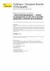 Research paper thumbnail of « Neue Kulturgeographie » - Débats et perspectives au sein de la nouvelle géographie culturelle germanophone