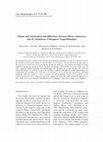 Research paper thumbnail of Pinnae and echolocation call differences between Myotis californicus and M. ciliolabrum (Chiroptera: Vespertilionidae)