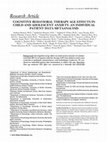 Research paper thumbnail of Cognitive Behavioral Therapy Age Effects in Child and Adolescent Anxiety: An Individual Patient Data Metaanalysis