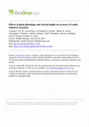 Research paper thumbnail of Effects of plant phenology and vertical height on accuracy of radio-telemetry locations