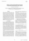 Research paper thumbnail of Quality assessment of speech enhancement systems by separation of enhanced speech, noise, and echo