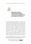 Research paper thumbnail of Frivolidad táctica + Ritmos de resistencia: ¿Hacia una culminación de las formas de protesta?