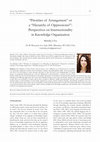 Research paper thumbnail of " Priorities of Arrangement " or a " Hierarchy of Oppressions? " : Perspectives on Intersectionality in Knowledge Organization