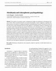 Research paper thumbnail of Alexithymia and schizophrenic psychopathology