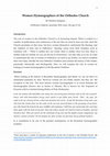 Research paper thumbnail of Women Hymnographers of the Orthodox Church