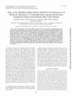 Research paper thumbnail of Role of the Multidrug Efflux System MexXY in the Emergence of Moderate Resistance to Aminoglycosides among Pseudomonas aeruginosa Isolates from Patients with Cystic Fibrosis