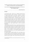 Research paper thumbnail of O padrao de atuação federal no território: estrutura e caracteristicas para o caso da região Nordeste