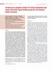 Research paper thumbnail of Streptococcus pyogenes antigen I/II-family polypeptide AspA shows differential ligand-binding properties and mediates biofilm formation