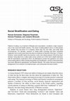 Research paper thumbnail of Social Stratification and Eating