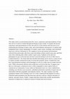 Research paper thumbnail of Men Selling Sex to Men: Representations, identities, and experiences in contemporary London