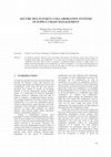 Research paper thumbnail of Secure Multi-party Collaboration Systems in Supply Chain Management