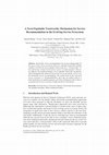 Research paper thumbnail of A Novel Equitable Trustworthy Mechanism for Service Recommendation in the Evolving Service Ecosystem